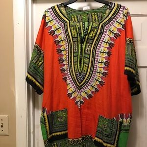 Dashiki shirt- one size